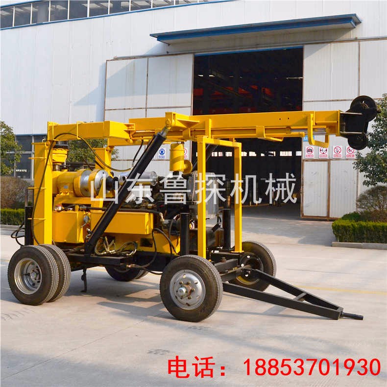 山東魯探大型鉆探機(jī)械設(shè)備XYX-3輪式工程液壓取芯鉆機(jī)