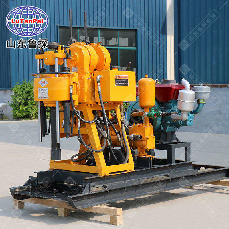 魯探供應(yīng)HZ-130YY可移機(jī)液壓水井鉆機(jī) 回轉(zhuǎn)式小型挖井機(jī) 打井效率高