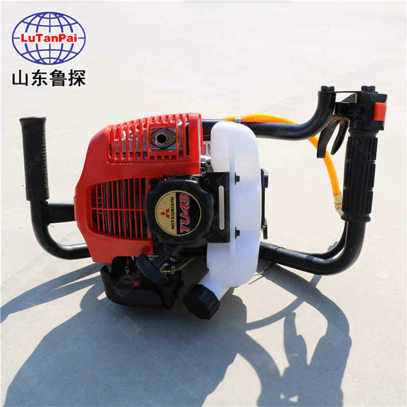 魯探供應小型取樣鉆機BXZ-1型背包式地質勘探設備  單人操作簡單便利
