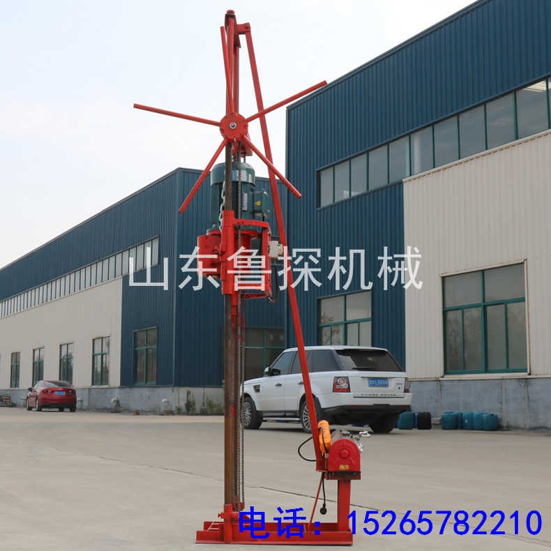 熱賣魯探QZ-2DS電動取樣鉆機工程取巖心鉆探機加卷揚機施工