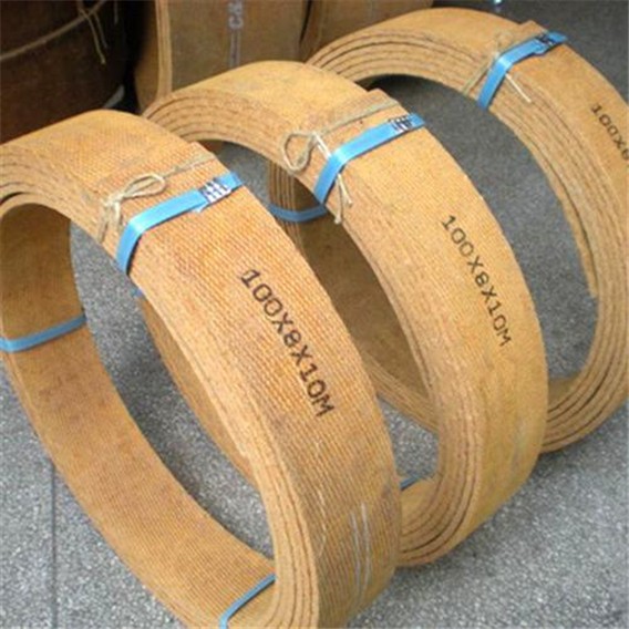 樹(shù)脂剎車(chē)帶內(nèi)含銅絲耐磨剎車(chē)帶適用大型機(jī)械