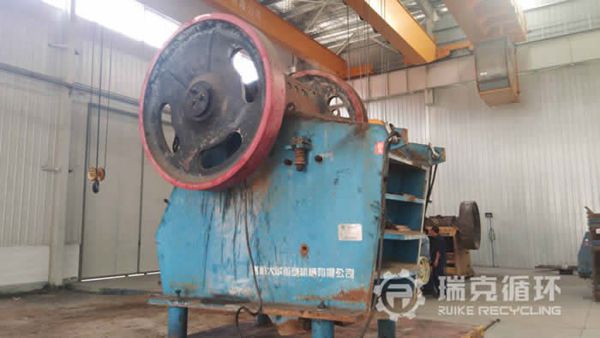 出售洛陽大華重工二手PEF750顎式破碎機