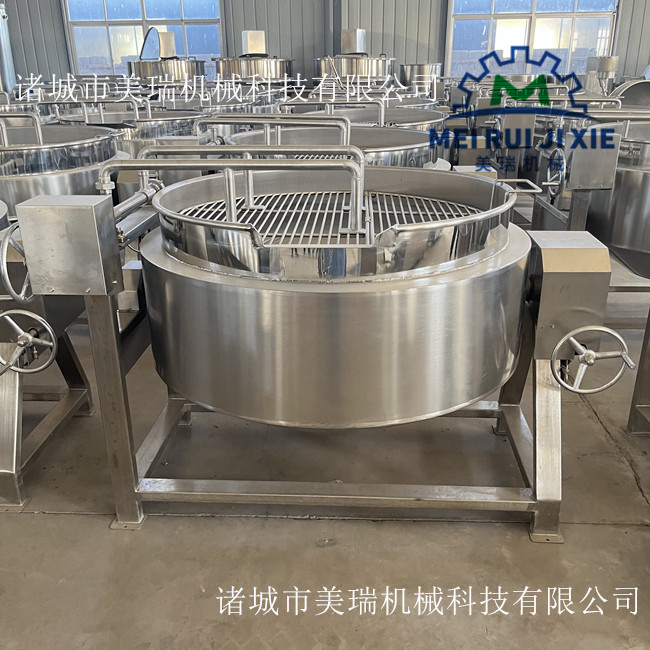 不銹鋼電加熱夾層鍋 燃氣可傾斜式鹵煮夾層鍋 蒸汽蒸煮夾層鍋