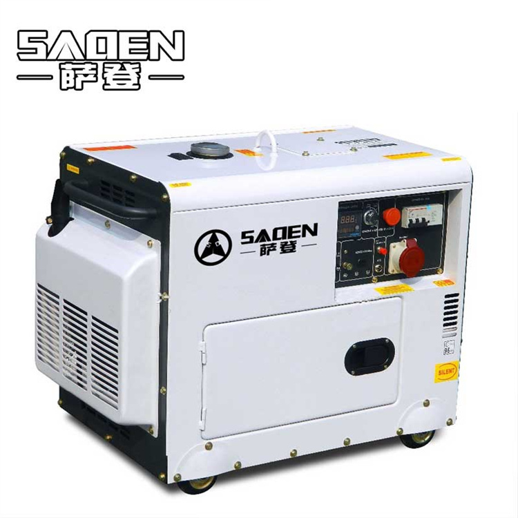 6KW單相靜音柴油發(fā)電機