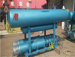 天津湖泊浮船式潛水泵 200QJF32-169-25KW漂浮式潛水泵