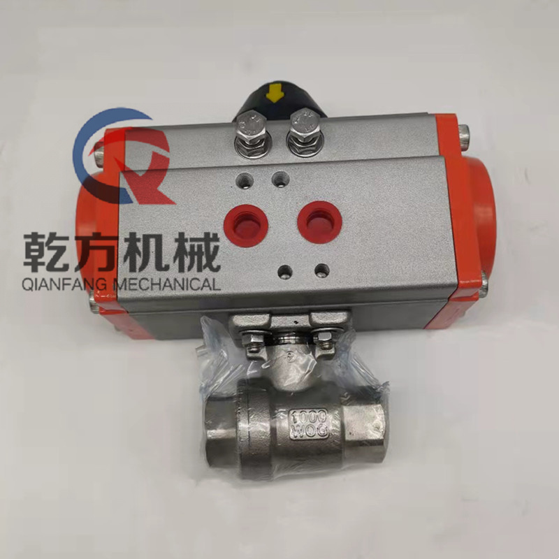 內(nèi)絲氣動球閥，氣動內(nèi)絲球閥  304不銹鋼氣動球閥
