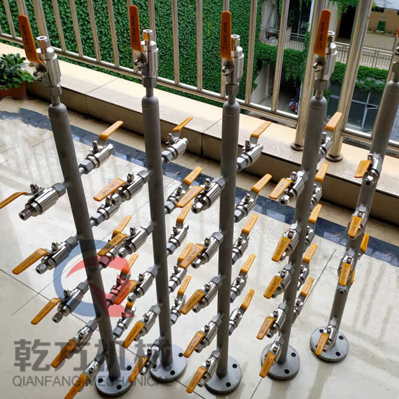 氣源分配器 304/316L不銹鋼氣源分配器， 蒸汽分配器，氣源球閥 氣源樹