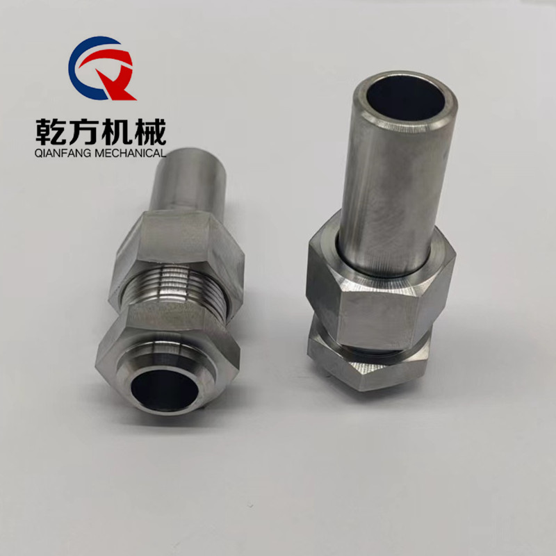 工廠訂做2205|2507不銹鋼直通終端接頭 儀表焊接式接頭 氣源管接頭六方接頭