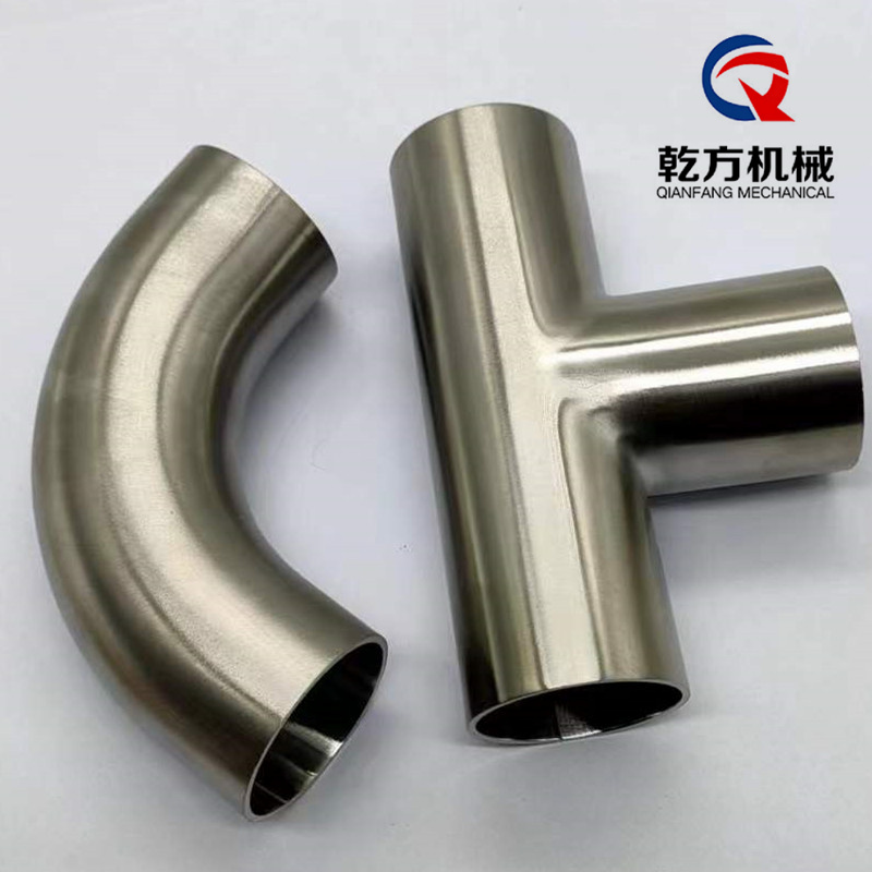 BA彎頭 BA三通 304/316L不銹鋼衛(wèi)生級 拋光彎頭 三通 大小頭