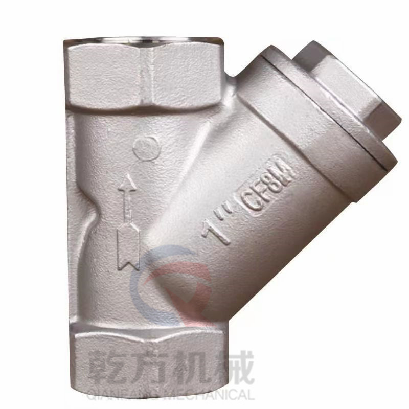 Y型過濾器 304/316不銹鋼絲扣過濾器，2205材質內螺紋過濾器