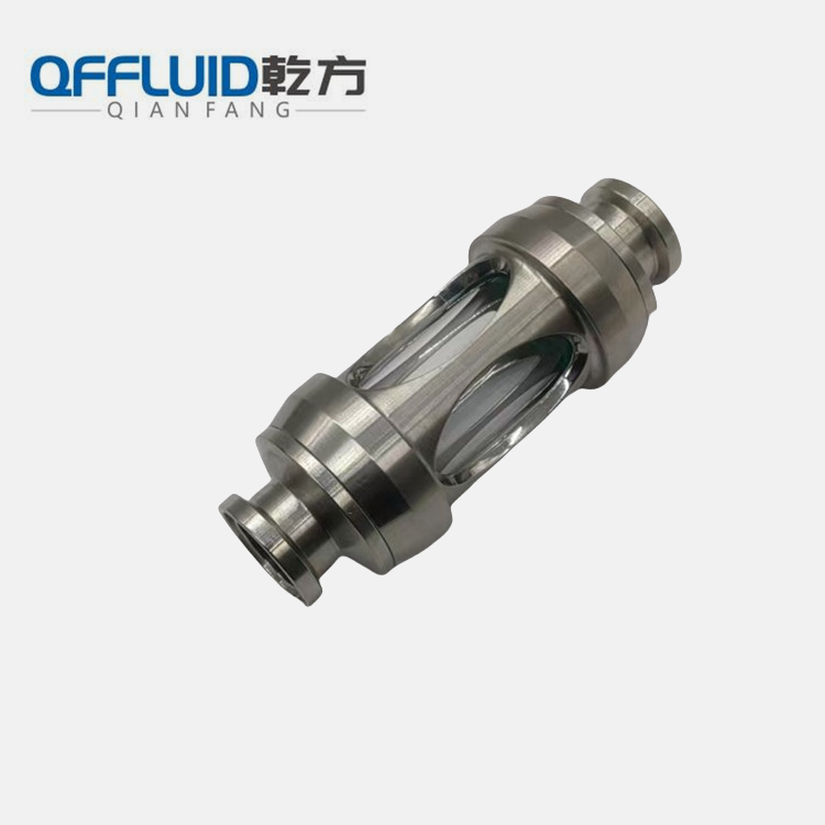 304/316不銹鋼衛(wèi)生級快裝直通視鏡  玻璃管快裝管道視鏡 雙相鋼直通視鏡