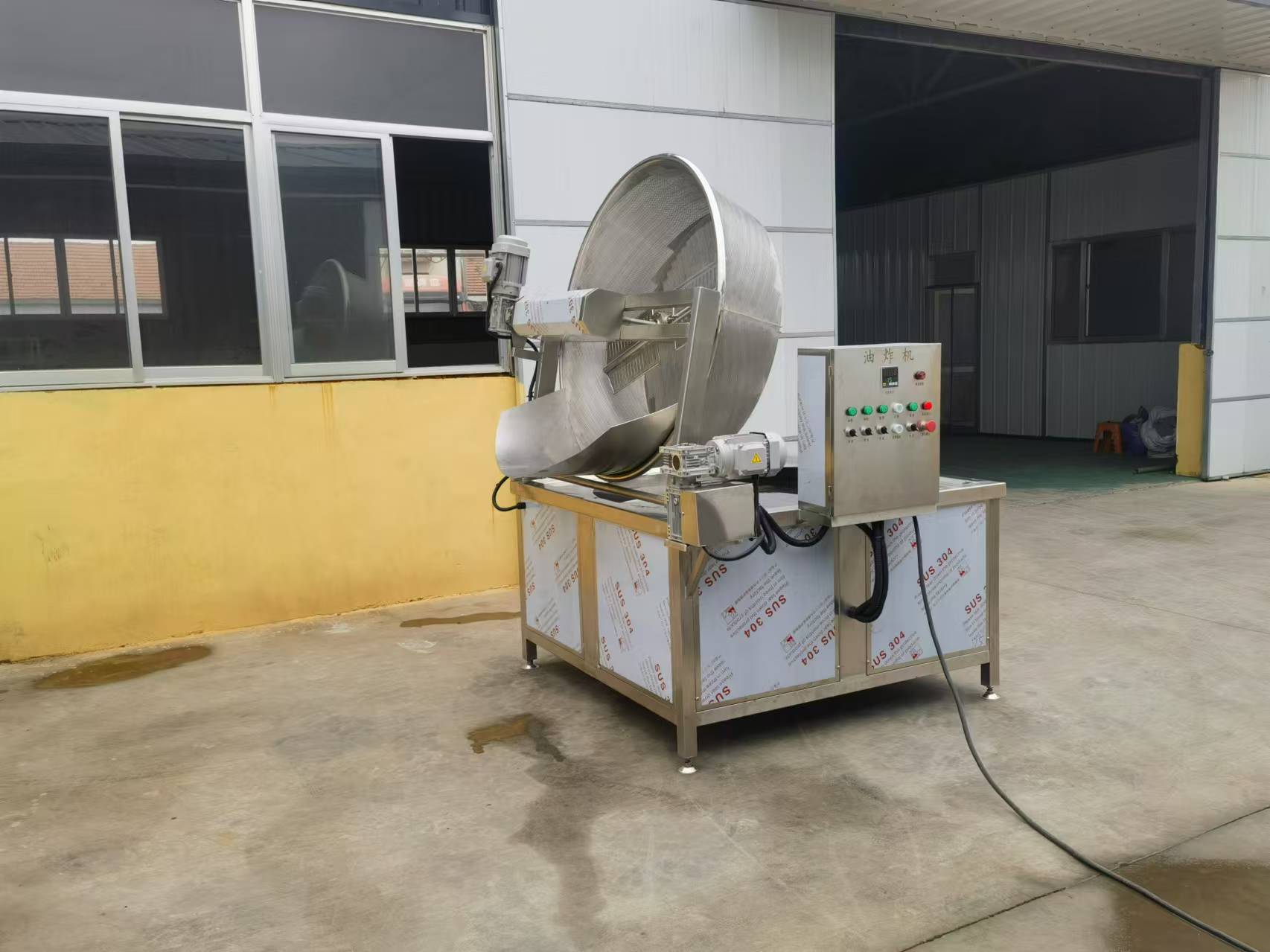 電加熱全自動油炸機