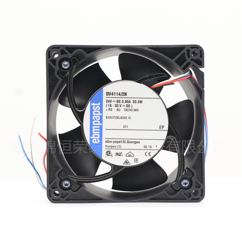 德國ebmpapst軸流散熱風(fēng)機(jī) DV4114/2N 變頻器風(fēng)扇24V