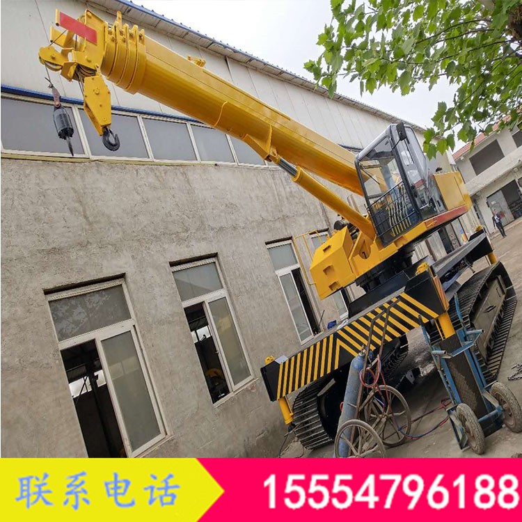 折疊臂鋼制履帶吊 履帶隨車吊 性能穩(wěn)定使用可靠