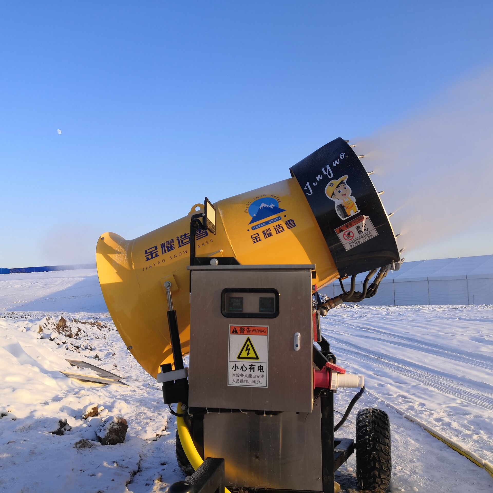 國產優質造雪機 人工場景降雪機 冰雪樂園建設成本