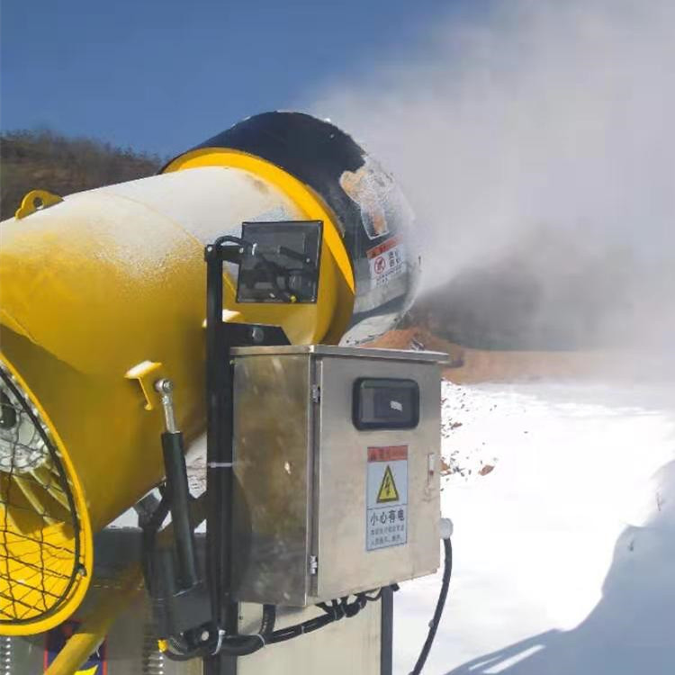 秕者先行 國產造雪機外觀 人工移動式造雪機配件 大型造雪機廠家