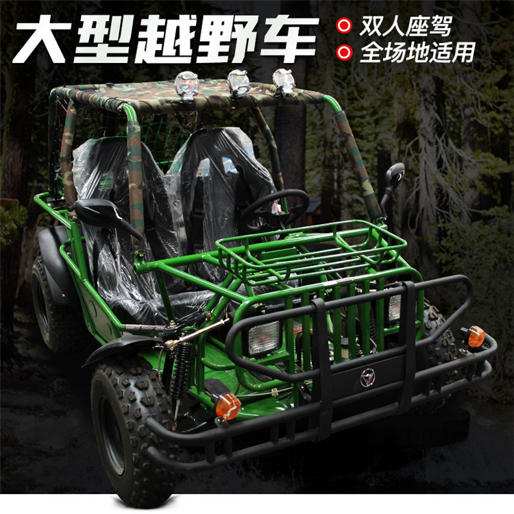 可在泥地行走的沙灘車 200CC強勁動力越野卡丁車 金耀游樂