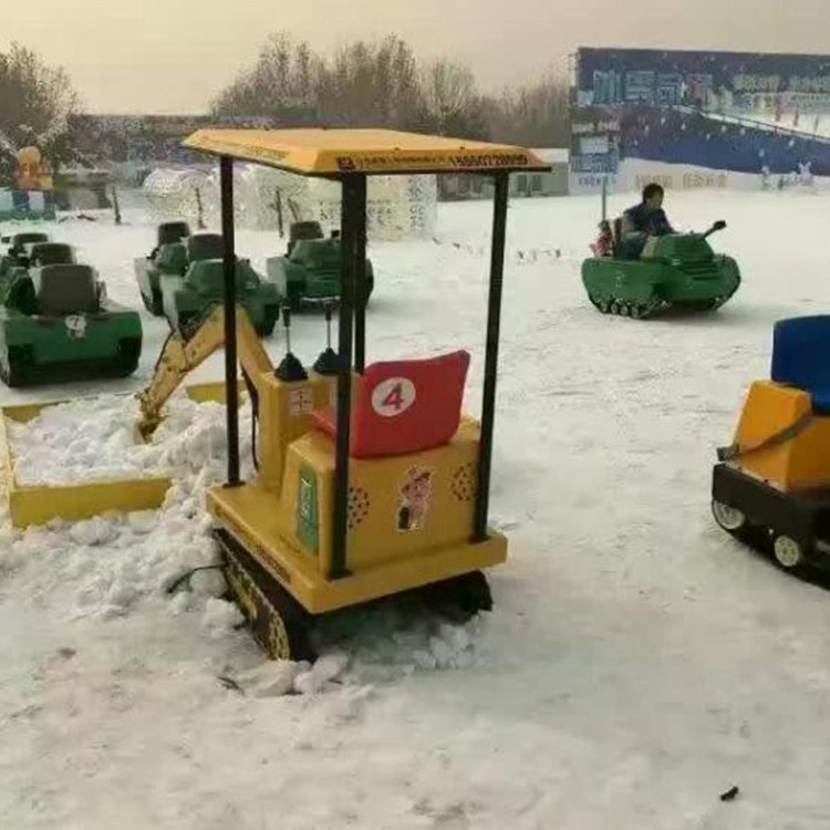 金屬車身兒童挖掘機 占地面積小 360度旋轉(zhuǎn)仿真小挖機