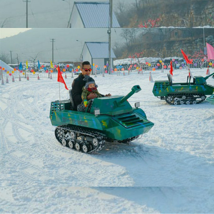 提供滑雪場策劃 人工制雪機設(shè)備 雪地履帶仿真坦克車