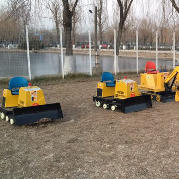 滑雪場農莊引流項目 電動游樂推土機 工程機械樂園六件套