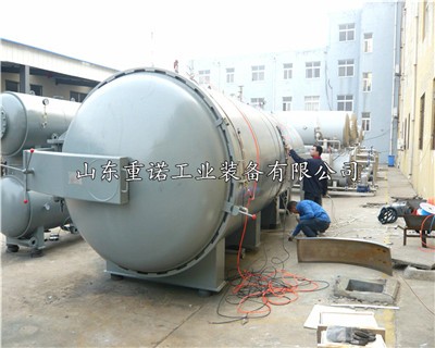 諸城廠家直銷橡膠制品硫化罐膠鞋硫化設備