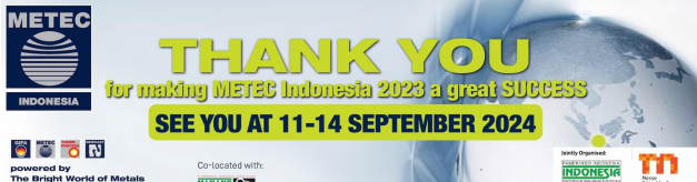 2024年9月印度尼西亞國際冶金及鑄造展覽會 METEC Indonesia&G