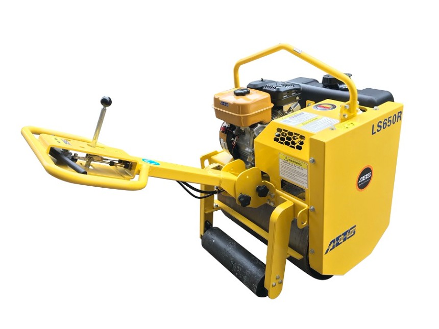 進口機場路面壓實LS650R單輪壓路機