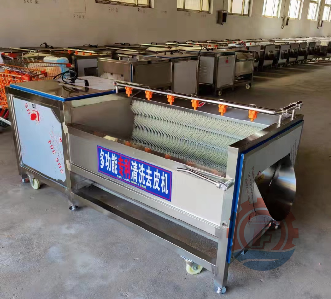 土豆毛輥清洗機 大姜清洗去泥設備  紅薯去皮清洗機