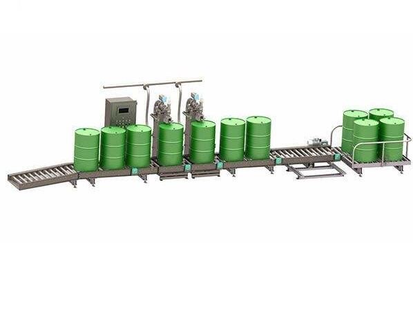 江蘇鹽城200L桶灌裝機-建筑材料灌裝機