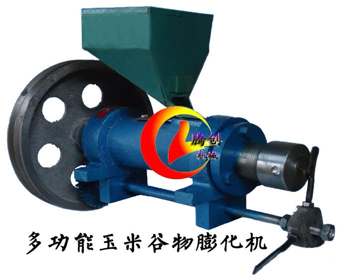 多功能玉米膨化機(jī)做法,五谷雜糧玉米棍機(jī),空心實(shí)心焦米棍膨化果機(jī)