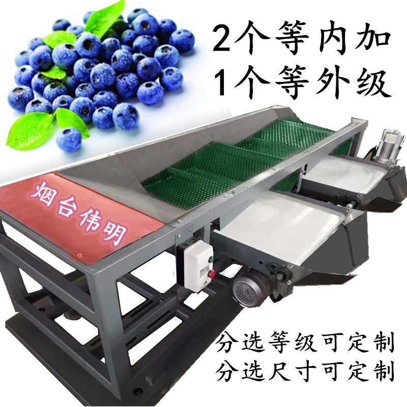 藍(lán)莓選果機(jī)不傷果粉