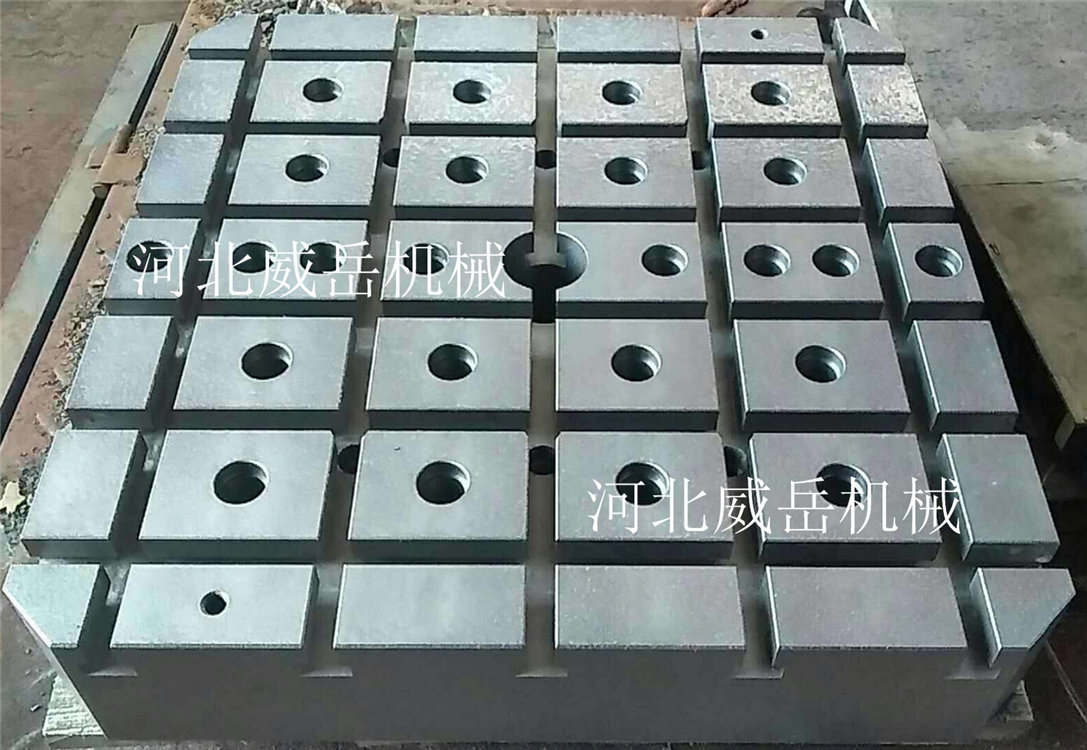 河北威岳T想槽測試平臺處理件電機試驗平臺包二次灌漿