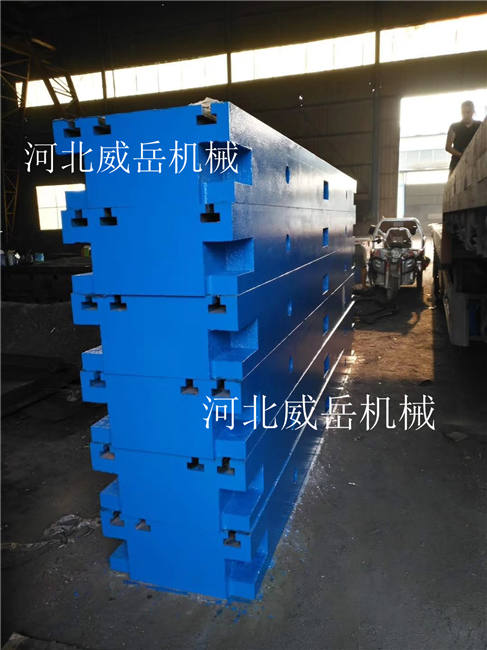 泊頭鑄造之鄉(xiāng)鑄鐵平臺定制T型槽加厚鑄鐵試驗平臺面板厚60