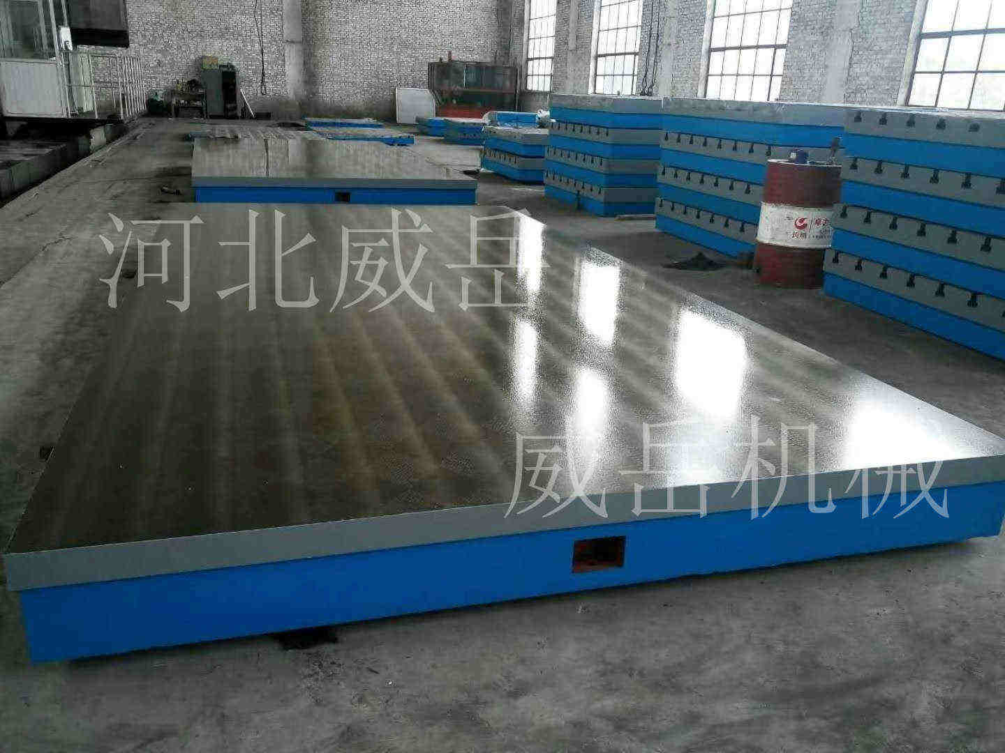 浙江鑄鐵平臺多孔帶槽 大型機床工作臺穩定耐壓