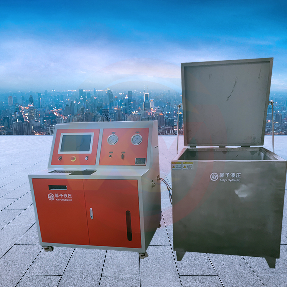 分體式滅火器氣瓶爆破試驗臺XY-FTGBP/ZD-200工廠直銷現貨供應