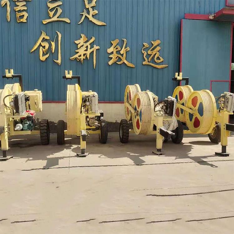 導線放線張力機 高壓線路張力收線機
