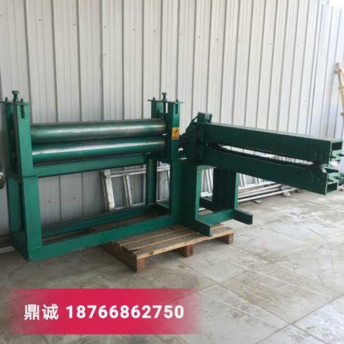 鐵皮油桶切身壓平機 廢桶剖開攤平機 化工桶滾剪機 鐵板壓平機輥壓機