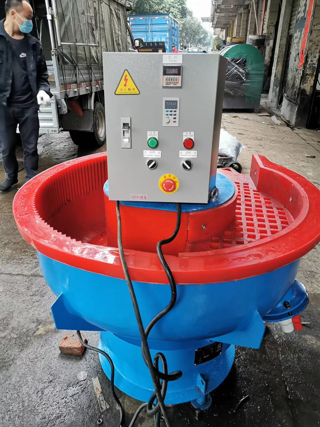 廣東廠家振動式拋光機振光機震光機 振動研磨機震動研磨機震動機