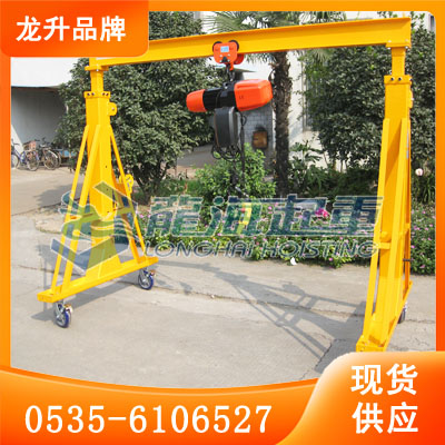 龍海起重工具龍門吊架多少錢,定制鋁合金龍門吊架堅固耐用