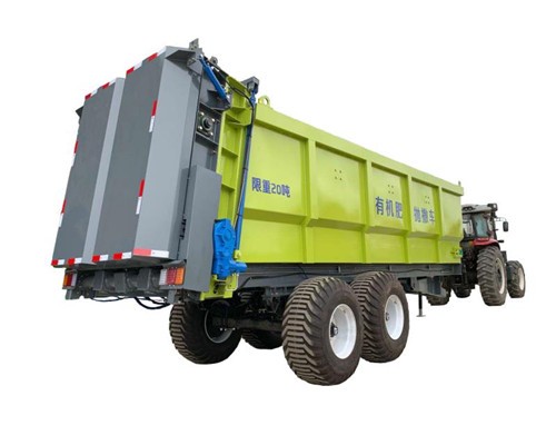 雨林20立方大型有機肥拋灑車 農家肥撒肥機