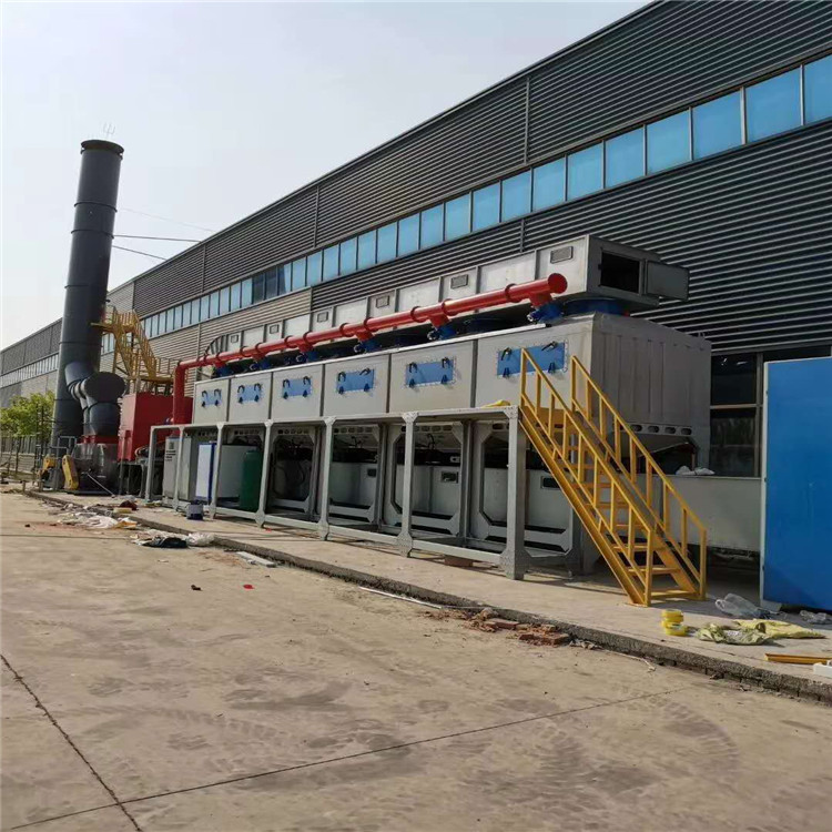沸石轉輪吸附 沸石轉輪 co催化燃燒 大風量低濃度廢氣處理設備