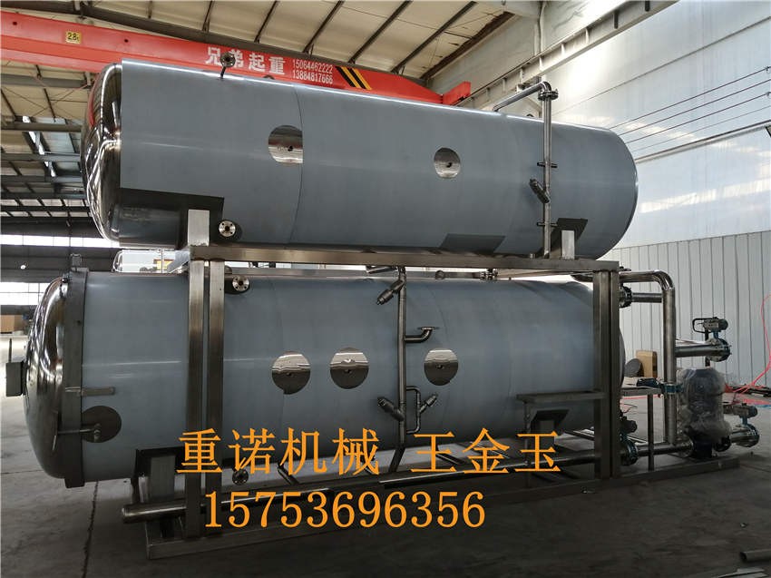 糯米藕滅菌鍋 臥式殺菌釜