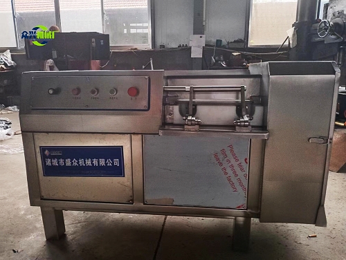 凍牛肉切丁機多功能肉類切丁機牛肉切粒設備