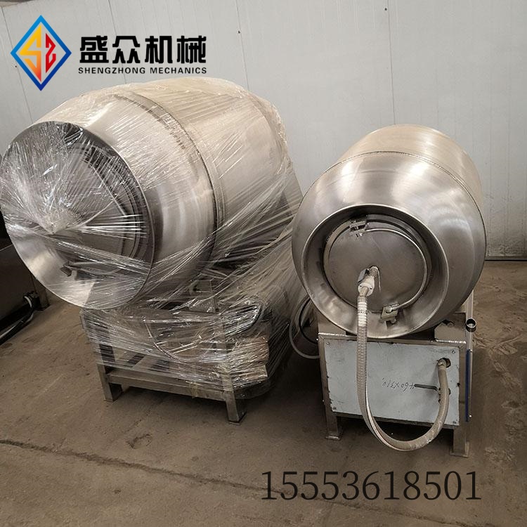 魚肉真空滾揉機 自動上料真空滾揉機 肉類泡菜酸菜腌制機