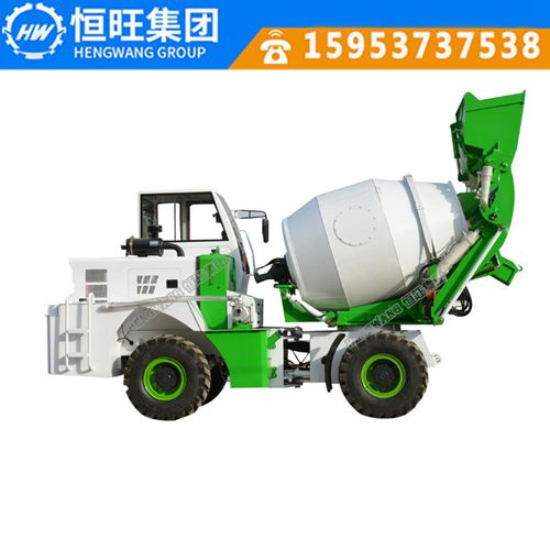 四輪轉向1.2立方自動上料攪拌車節能方便 1.2立方自動上料攪拌車配件批發