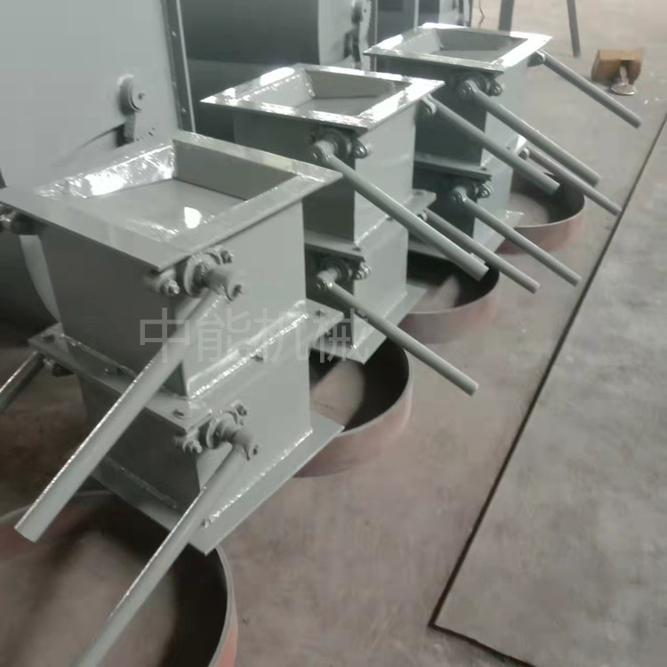 雙層重錘翻板閥倉底密封卸料中能耐磨材質(zhì)焊接